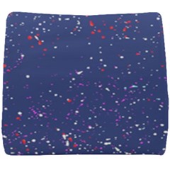 Texture Grunge Speckles Dots Seat Cushion