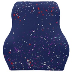 Texture Grunge Speckles Dots Car Seat Velour Cushion 