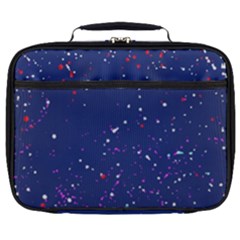 Texture Grunge Speckles Dots Full Print Lunch Bag