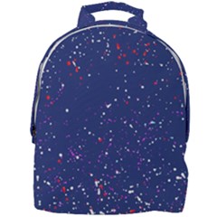 Texture Grunge Speckles Dots Mini Full Print Backpack