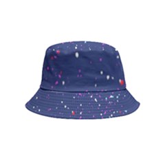 Texture Grunge Speckles Dots Inside Out Bucket Hat (Kids)