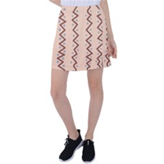 Print Pattern Minimal Tribal Tennis Skirt