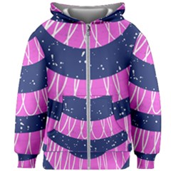 Texture Grunge Speckles Dot Kids  Zipper Hoodie Without Drawstring by Cemarart