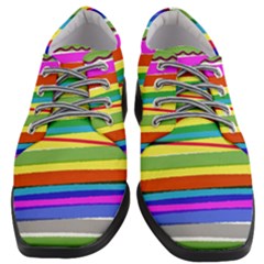 Print Ink Colorful Background Women Heeled Oxford Shoes by Cemarart