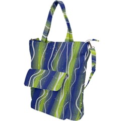 Texture Multicolour Gradient Grunge Shoulder Tote Bag