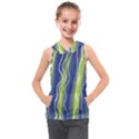 Texture Multicolour Gradient Grunge Kids  Sleeveless Hoodie View1