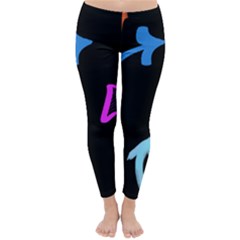 Colorful Arrows Kids Pointer Classic Winter Leggings