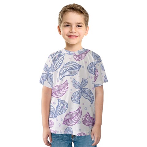 Blob Gradient Blur Scatter Kids  Sport Mesh T-shirt by Cemarart