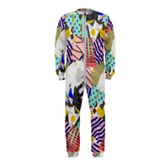 Digital Paper Scrapbooking Abstract Onepiece Jumpsuit (kids)