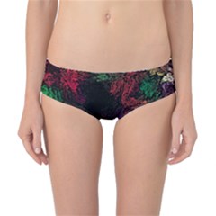 Floral Patter Flowers Floral Drawing Classic Bikini Bottoms