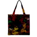 Abstract Painting Colorful Zipper Grocery Tote Bag View2
