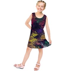 Abstract Painting Colorful Kids  Tunic Dress