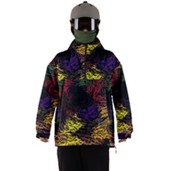 Abstract Painting Colorful Men s Ski And Snowboard Waterproof Breathable Jacket