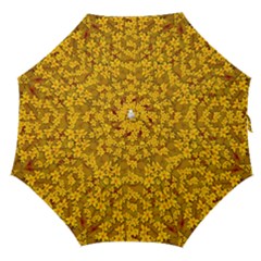 Blooming Flowers Of Lotus Paradise Straight Umbrellas by pepitasart