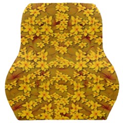 Blooming Flowers Of Lotus Paradise Car Seat Back Cushion 