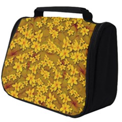Blooming Flowers Of Lotus Paradise Full Print Travel Pouch (big)