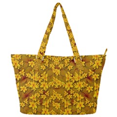 Blooming Flowers Of Lotus Paradise Full Print Shoulder Bag