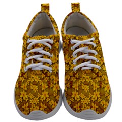 Blooming Flowers Of Lotus Paradise Mens Athletic Shoes