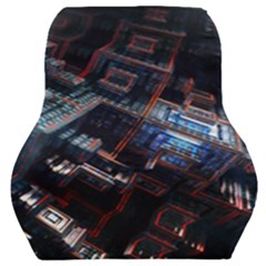 Fractal Cube 3d Art Nightmare Abstract Car Seat Back Cushion 