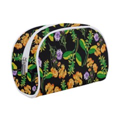 Flowers Pattern Art Floral Texture Make Up Case (small)
