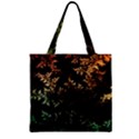 Fractal Patterns Gradient Colorful Zipper Grocery Tote Bag View2