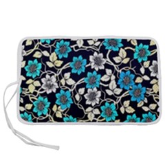 Blue Flower Floral Flora Naure Pattern Pen Storage Case (s) by Cemarart