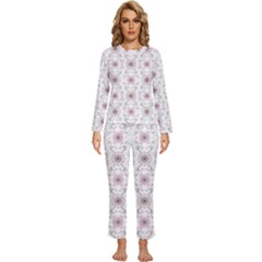 Pattern Texture Design Decorative Womens  Long Sleeve Lightweight Pajamas Set by Grandong