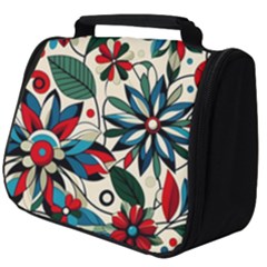 Flora Pattern Flower Full Print Travel Pouch (big) by Grandong