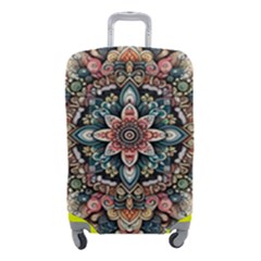 Floral Pattern Flowers Luggage Cover (small) by Grandong