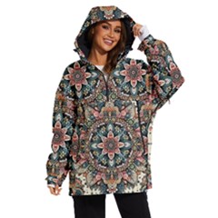 Floral Pattern Flowers Women s Ski And Snowboard Waterproof Breathable Jacket by Grandong