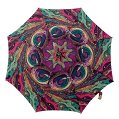 Human Eye Pattern Hook Handle Umbrellas (small)