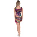 Human Eye Pattern Bodycon Dress View4