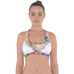 Mandalas-1084082 Ai-generated-7899053 Cross Back Hipster Bikini Top  by lipli