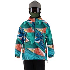 Leaves-3923413 Men s Ski And Snowboard Waterproof Breathable Jacket