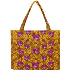 Blooming Flowers Of Orchid Paradise Mini Tote Bag