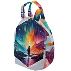 Starry Night Wanderlust: A Whimsical Adventure Travel Backpack by stine1