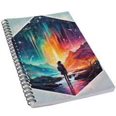 Starry Night Wanderlust: A Whimsical Adventure 5 5  X 8 5  Notebook by stine1