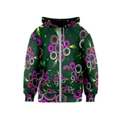 Floral-5522380 Kids  Zipper Hoodie