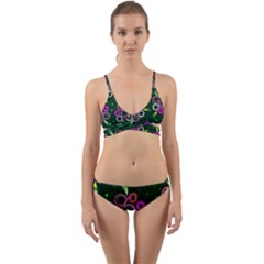 Floral-5522380 Wrap Around Bikini Set by lipli