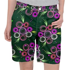 Floral-5522380 Women s Pocket Shorts by lipli