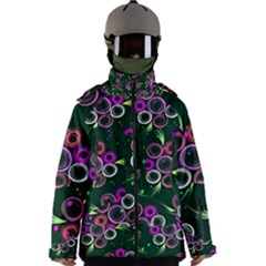 Floral-5522380 Men s Zip Ski And Snowboard Waterproof Breathable Jacket