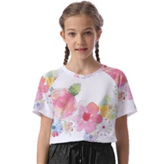 Flower-2342706 Kids  Basic T-shirt by lipli