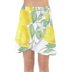 Fruit-2310212 Wrap Front Skirt