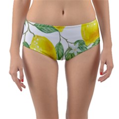 Fruit-2310212 Reversible Mid-waist Bikini Bottoms by lipli