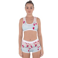 Thank You Design Racerback Boyleg Bikini Set by lipli