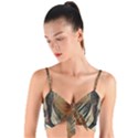 1004Percent 1004Percent Woven Tie Front Bralet View1