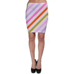 Lines Geometric Background Bodycon Skirt