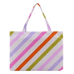 Lines Geometric Background Medium Tote Bag