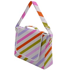 Lines Geometric Background Box Up Messenger Bag