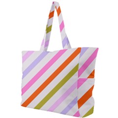 Lines Geometric Background Simple Shoulder Bag